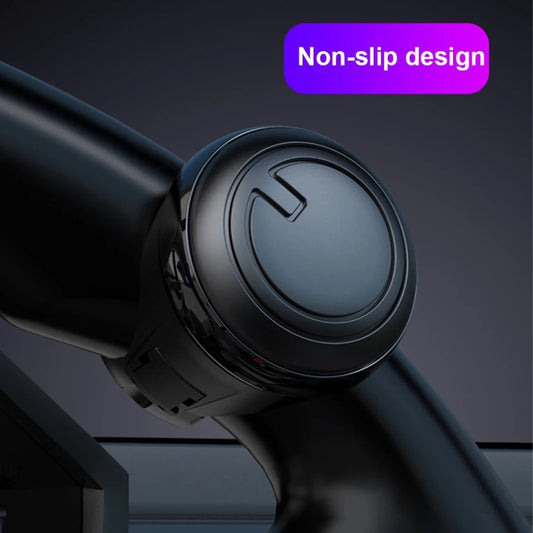 "Universal steering wheel knob for effortless turning and parking"