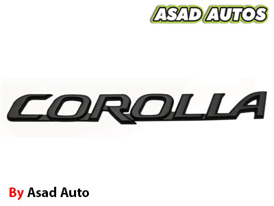 Toyota Corolla 2009-2013 Car Emblem Monogram – Premium Quality