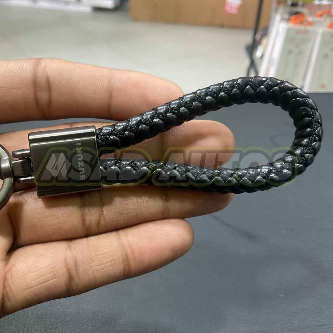 Durable and Stylish Car Key Chains/Rings for Suzuki - High-Quality Alloy and Microfiber Design