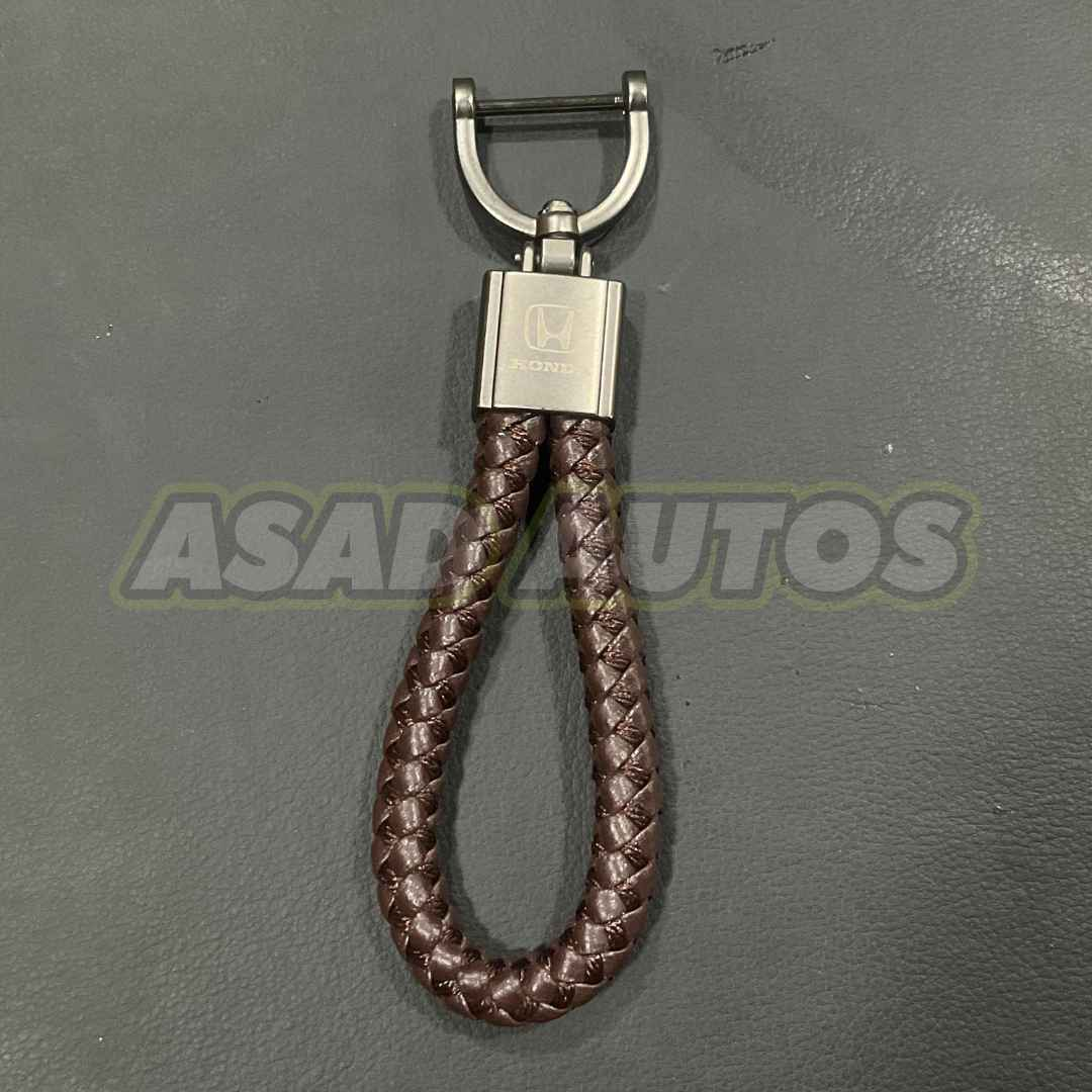 Durable and Stylish Car Key Chains/Rings for Honda - High-Quality Alloy and Microfiber Design