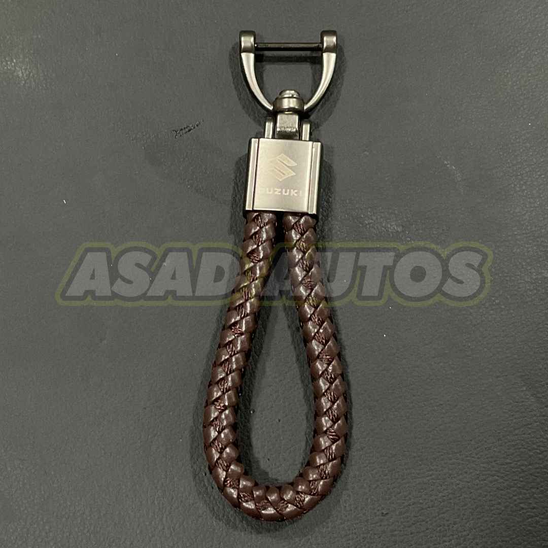 Durable and Stylish Car Key Chains/Rings for Suzuki - High-Quality Alloy and Microfiber Design