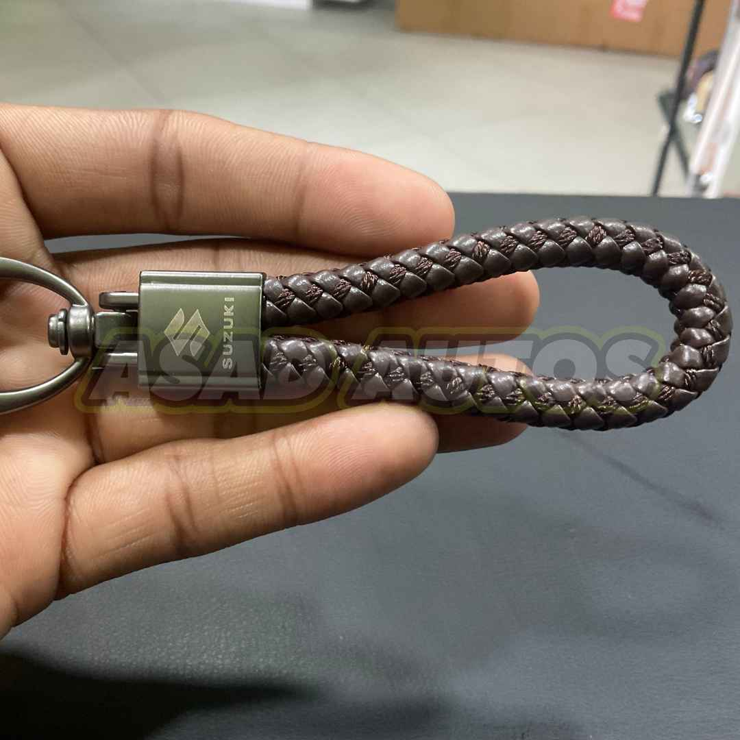 Durable and Stylish Car Key Chains/Rings for Suzuki - High-Quality Alloy and Microfiber Design