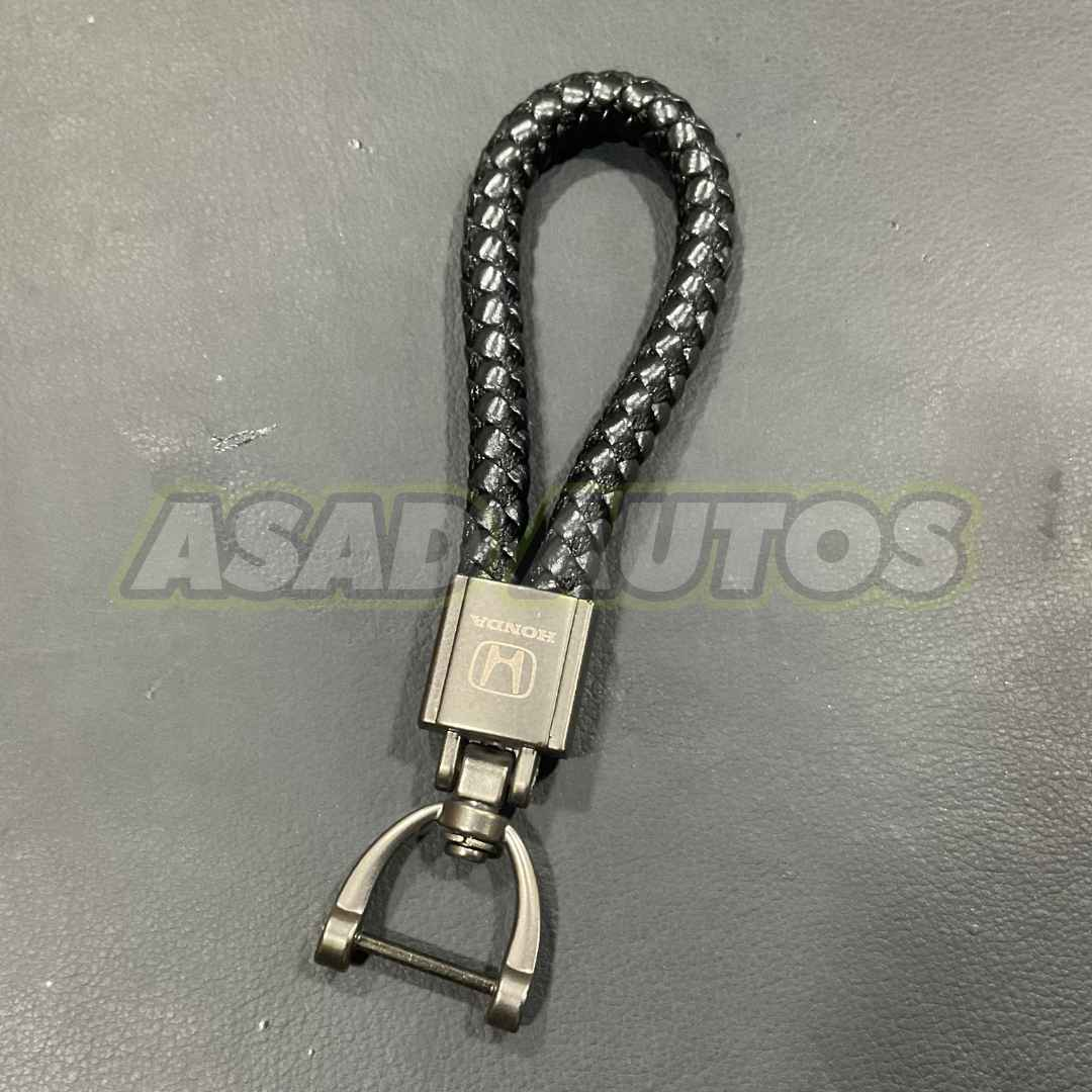 Durable and Stylish Car Key Chains/Rings for Honda - High-Quality Alloy and Microfiber Design