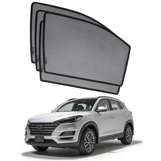 QS Window Sun Shades (Car Pardy) For Hyundai Tucson 2015-2024 Crossover: Superior UV Protection & Custom Fit (Copy)