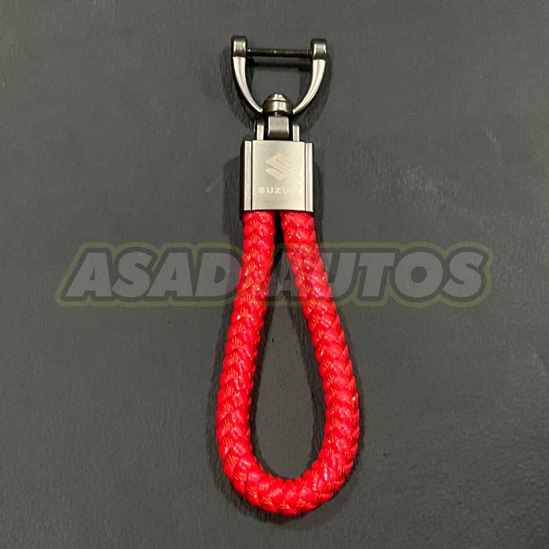 Durable and Stylish Car Key Chains/Rings for Suzuki - High-Quality Alloy and Microfiber Design