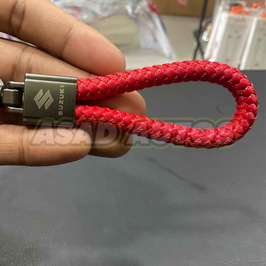 Durable and Stylish Car Key Chains/Rings for Suzuki - High-Quality Alloy and Microfiber Design
