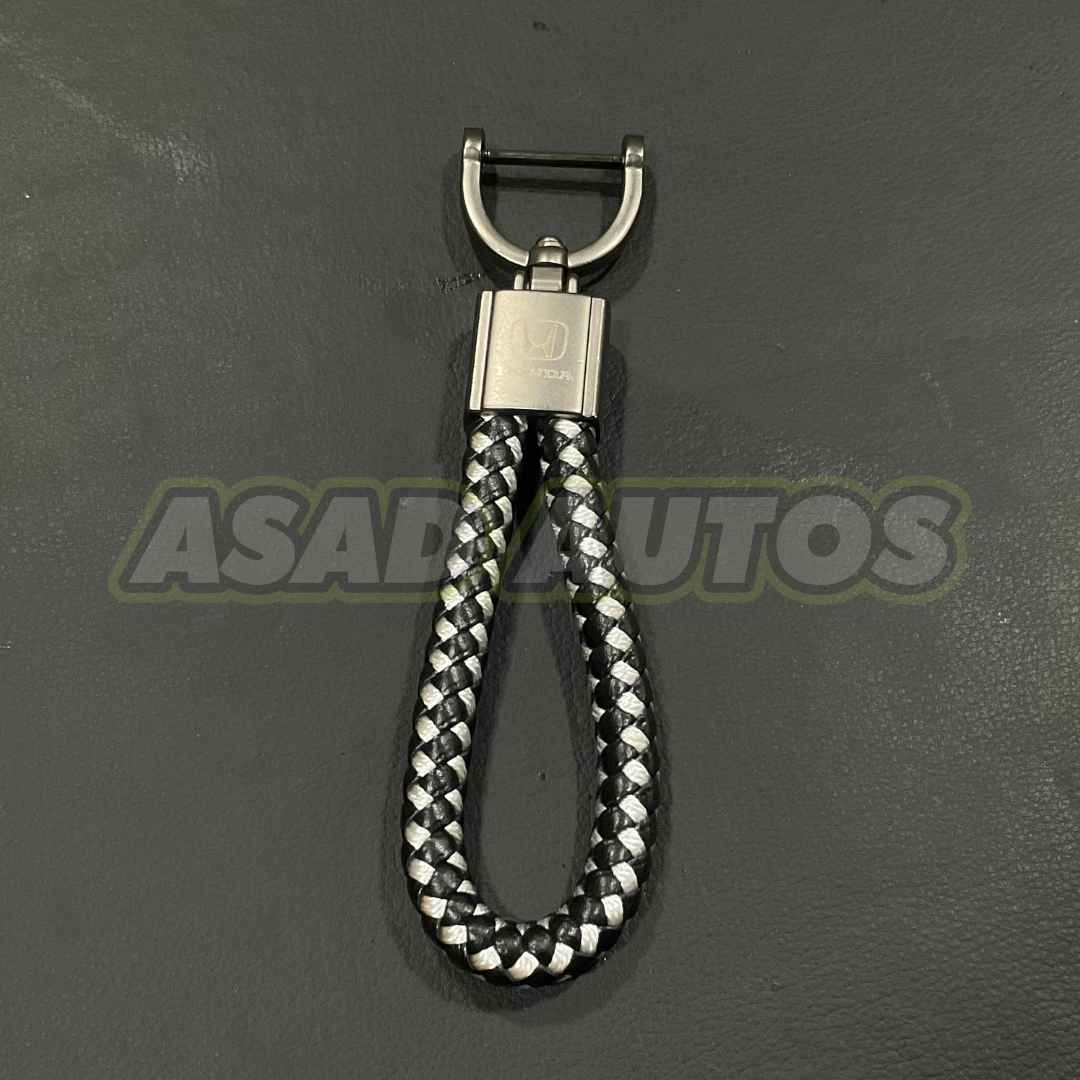 Durable and Stylish Car Key Chains/Rings for Honda - High-Quality Alloy and Microfiber Design