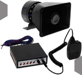 YSDZR Electric 5-Sound Loud Horn with Microphone