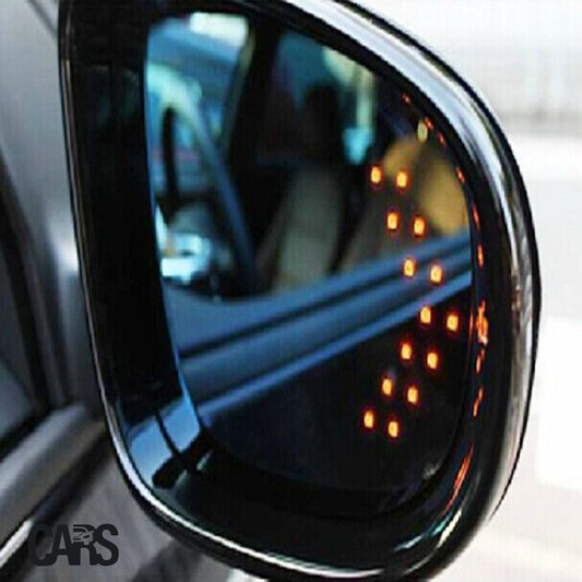 2-Pack Arrow Panel Turn Signal Lights for Car Rearview Mirror Indicators