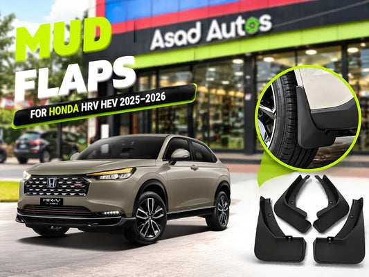 Upgrade and protect your 2025–2026 Honda HR-V HEV Hybrid with premium-quality mud flaps designed for a precise OEM-style fit