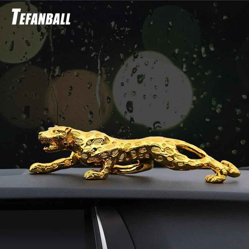 Cool Leopard Figurine Car Perfume Diffuser (Car Air Freshner)