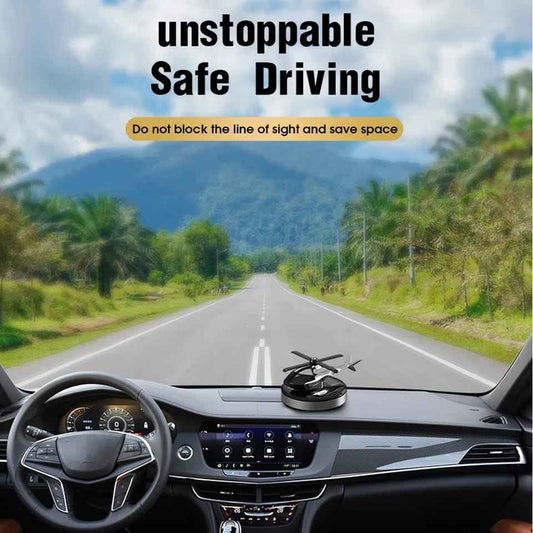 New Helicopter Shape Solar Car Air Diffuser (Car Air Freshener)