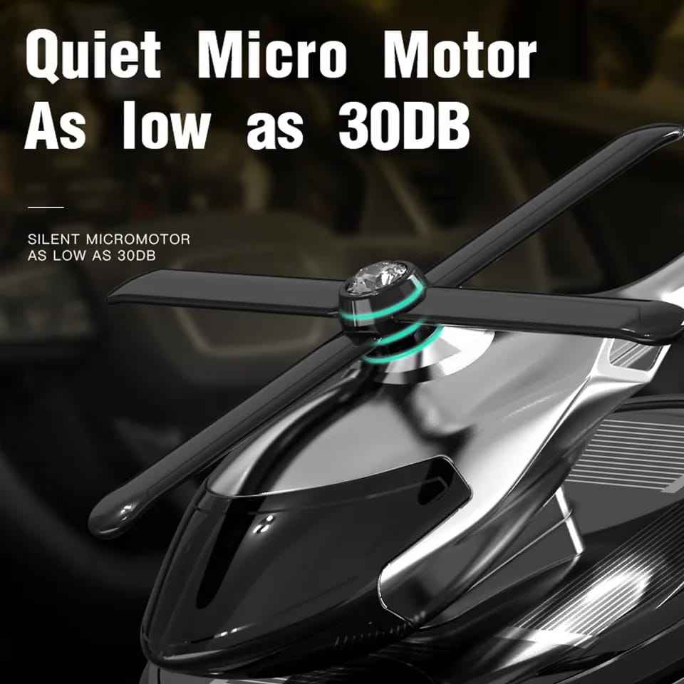 New Helicopter Shape Solar Car Air Diffuser (Car Air Freshener)
