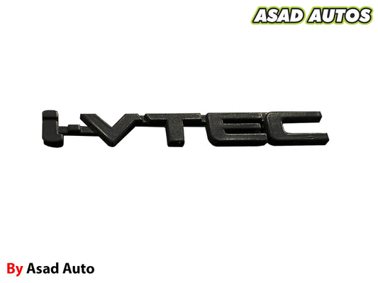 i-VTEC Car Emblem Monogram – Premium Quality