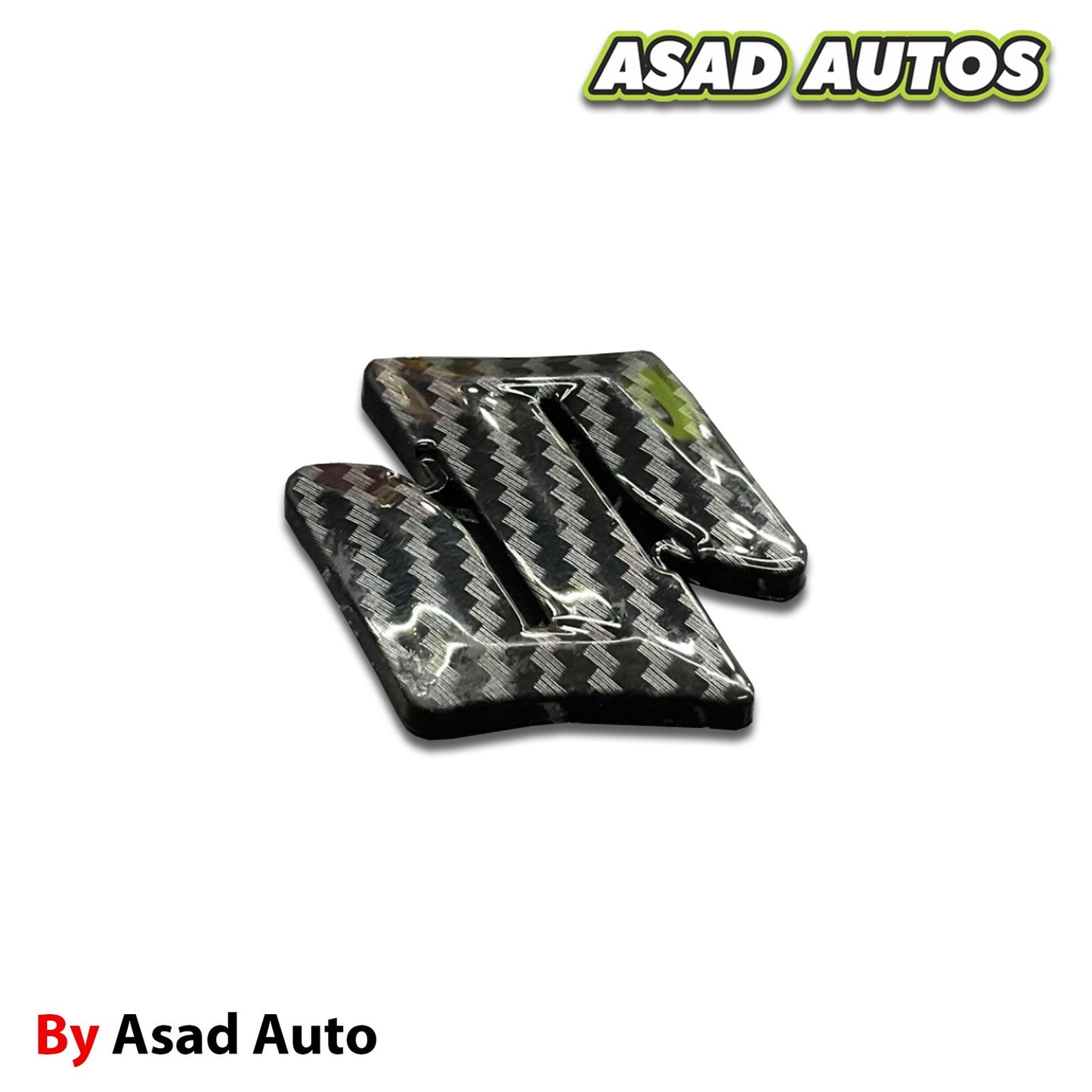 Suzuki Car Monogram Front, Back, Steering, Monograms – Premium Quality Emblem Replacement