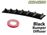 Sleek Black Bumper Diffuser for Toyota Corolla (2014-2024) | Stylish & Aerodynamic