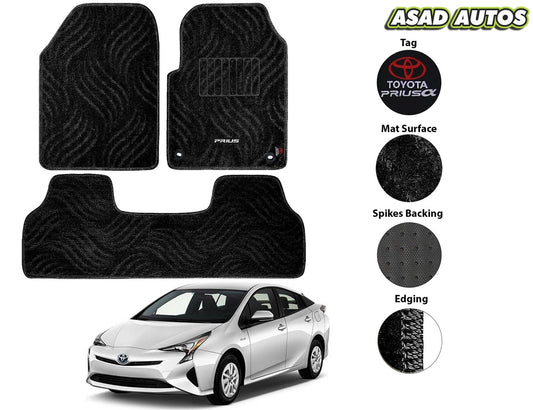 Toyota Prius 2014-2021 Premium Carpet Car Floor Mat – Luxury Interior Protection