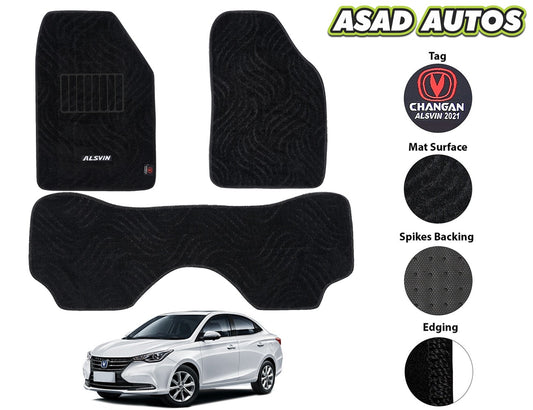 Changan Alsvin 2021-2024 Premium Carpet Car Floor Mats – Custom Fit Luxury Mats
