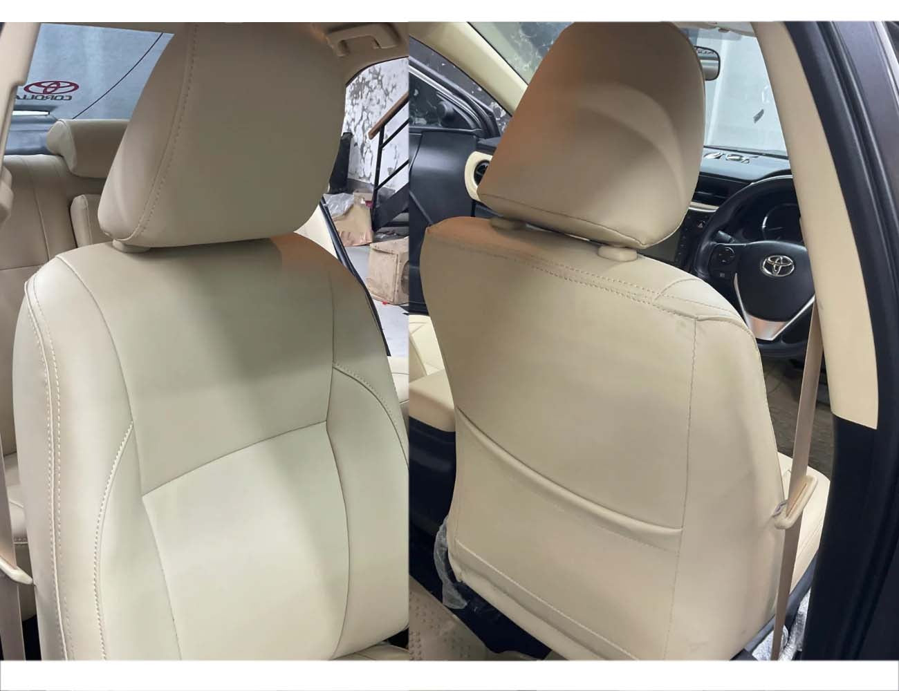 Bespoke Seat Covers – Japanese Fully Synthetic Heat-Resistant Fabric | Custom Fit & Premium Protection