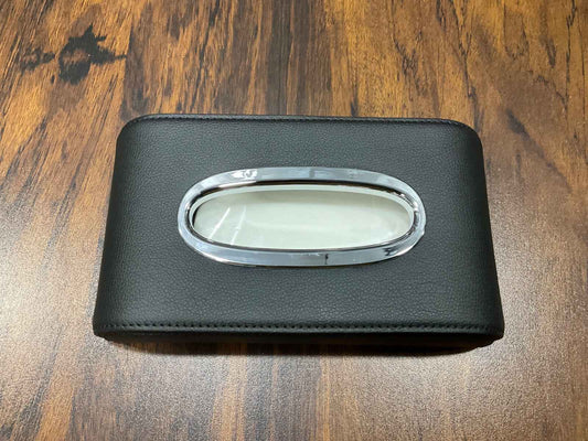 Tissue Box for Hyundai Santa Fe 2023–2025 – Premium Leather Car Tissue Holder