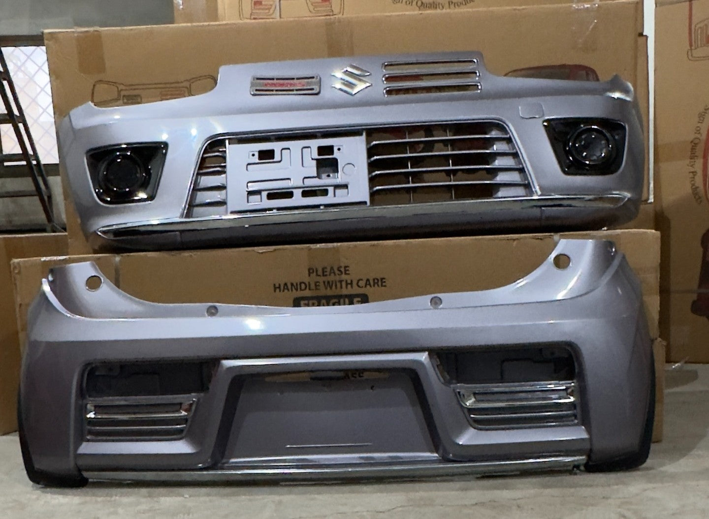 Suzuki Alto 2014-2025 RS Style Front & Back Bumper Set