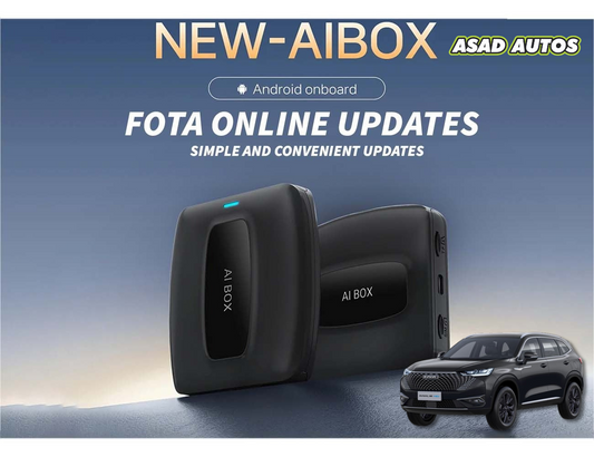 AI Box Wired CarPlay Android Auto Adapter For Haval H6 2022-2024 – Smart AI Box with Netflix, YouTube & CarPlay