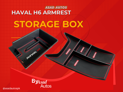 Haval H6 Arm Rest Storage Box (2PC) – Model 2021-2024