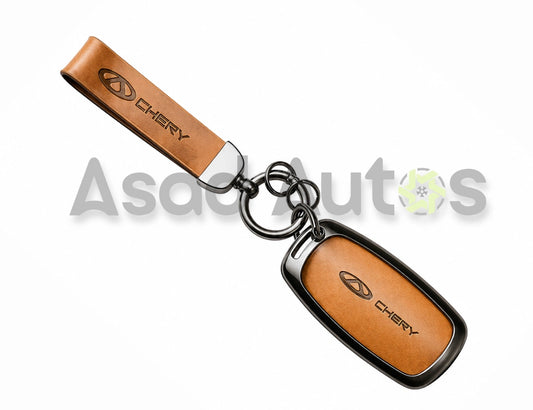Chery Tiggo 8 & Tiggo 9 PHEV 2025-2026 Leather Metal Key Cover