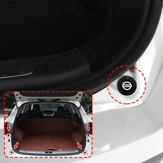 20 Pcs Door Shock Absorber Pads Buffer Bumper Pads for Nissan – Shock Absorption & Sound Insulation Rubber