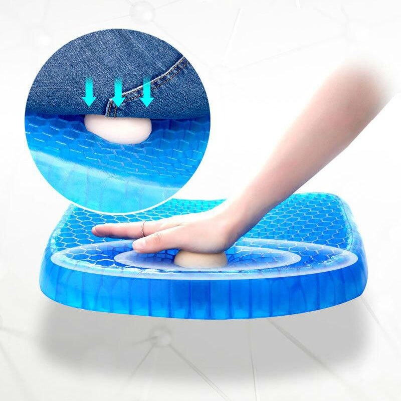 Non-Slip Gel Egg Seat Cushion for Chairs