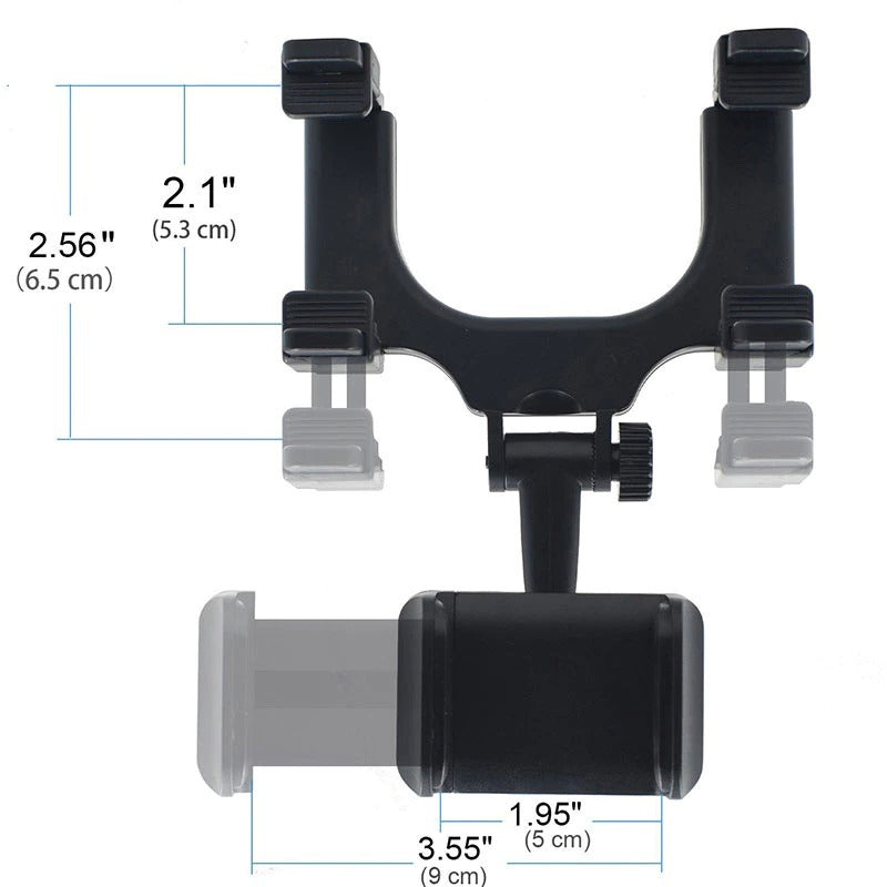 Universal Car Rearview Mirror Phone Mount