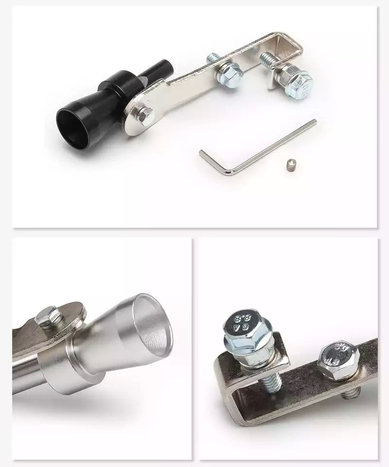 Universal Car Turbo Sound Whistle – For Large 2100-4000 CC Car Engines & Medium 1100 to 2000 CC Car