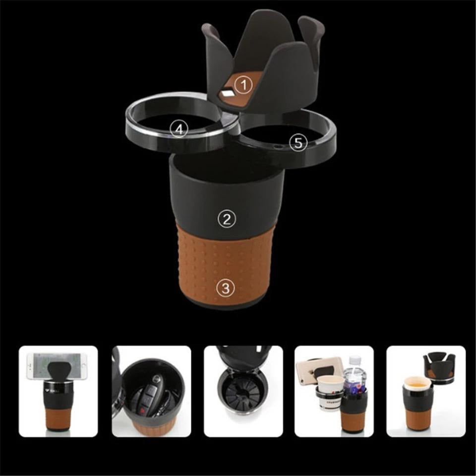 Universal Multi-Function Rotatable Car Cup Holder