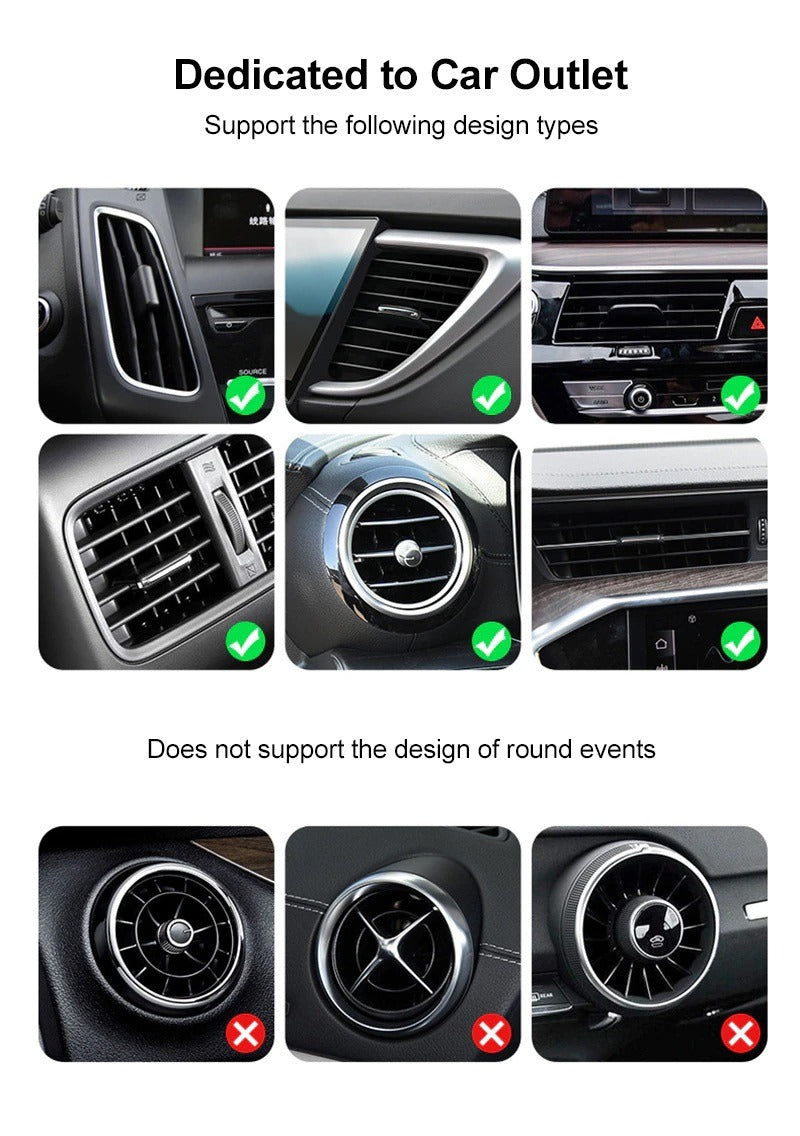 Magnetic Air Vent Car Phone Holder Stand