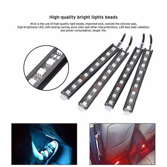 9-LED Neon Interior Atmosphere Light