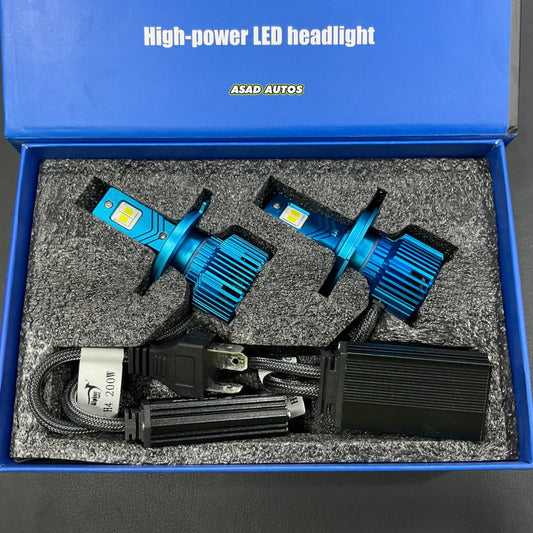 Alpine Gold LED Lights for Toyota Hilux Vigo – High Brightness & Stylish Yellow Beam