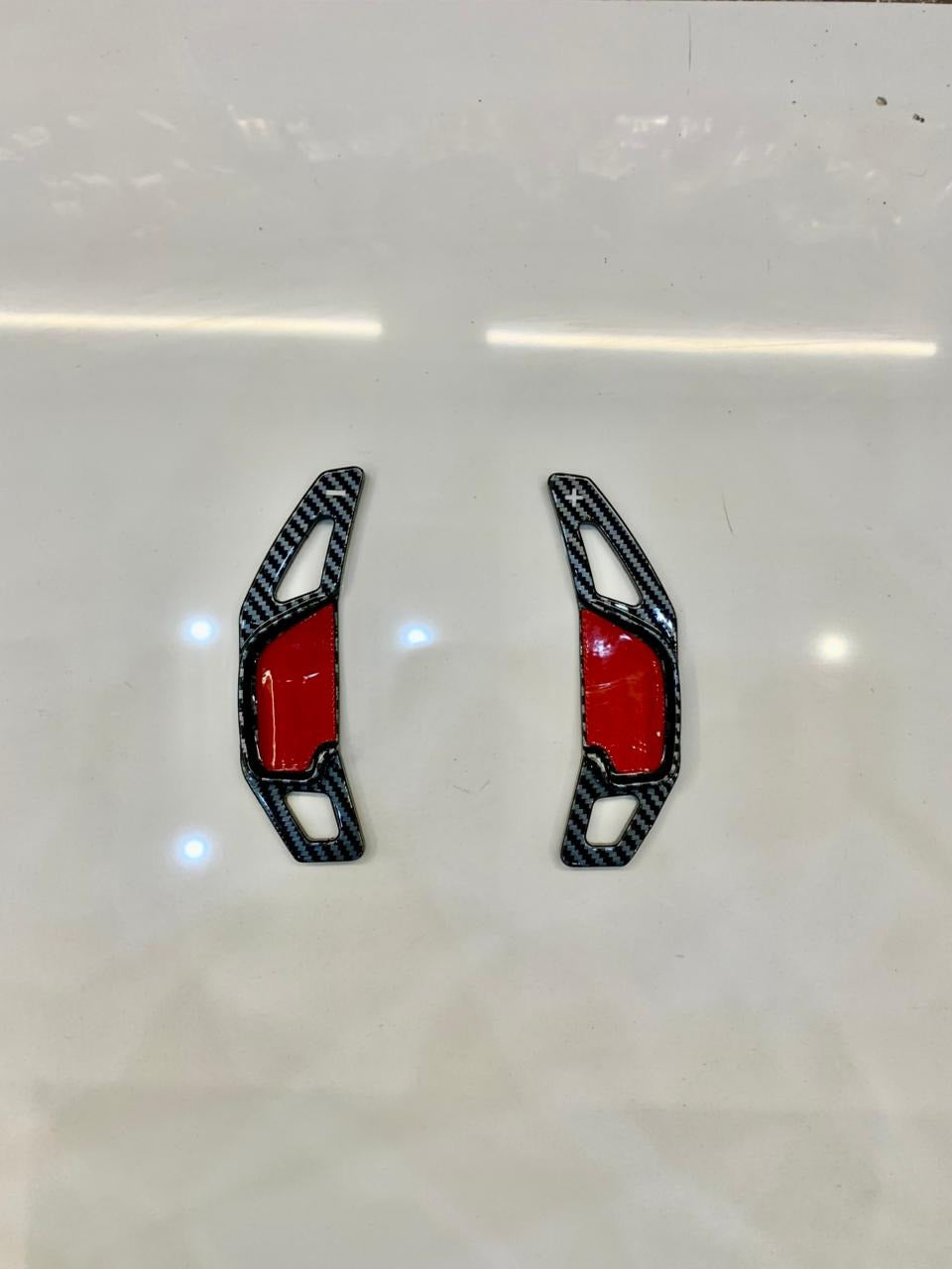 "2PCS Aluminum Carbon Fiber Paddle Shifter Extensions for Haval"