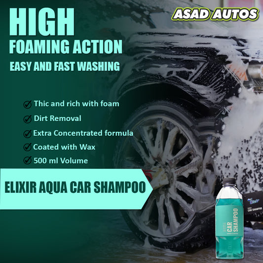 Elixir Aqua Car Shampoo - Conditioning Formula