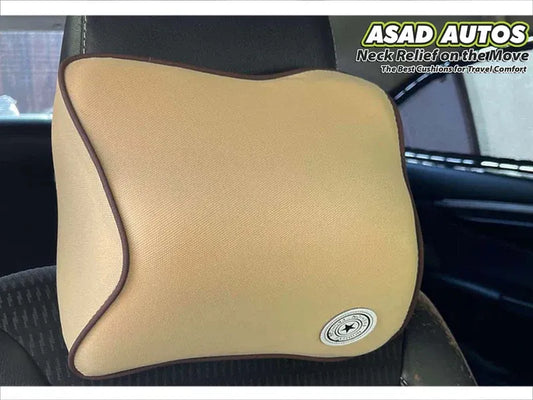 "Car Seat Headrest Pillow providing ergonomic neck support"