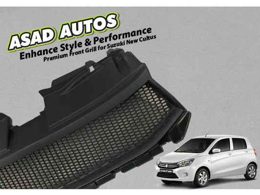 "Premium front grill for Suzuki New Cultus 2017-2026 enhancing car's front view"