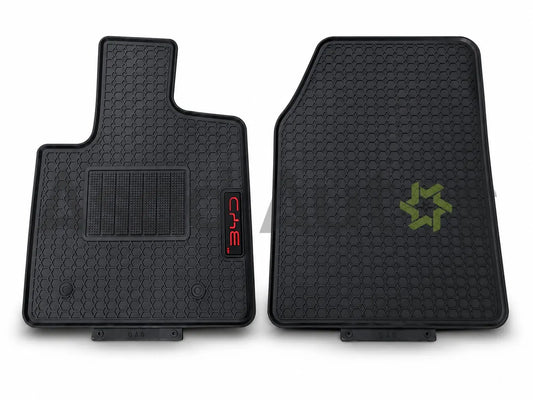 Front latex floor mats for BYD Atto 3 driver and passenger side