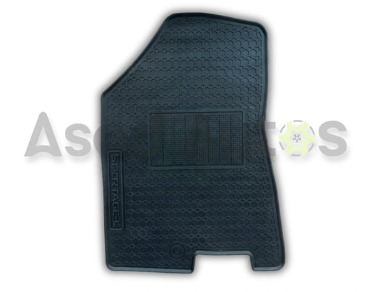 Latex Floor Mat for Kia Sportage L HEV 2025–2026 Black Custom Fit Anti-Slip Waterproof Car Floor Mat