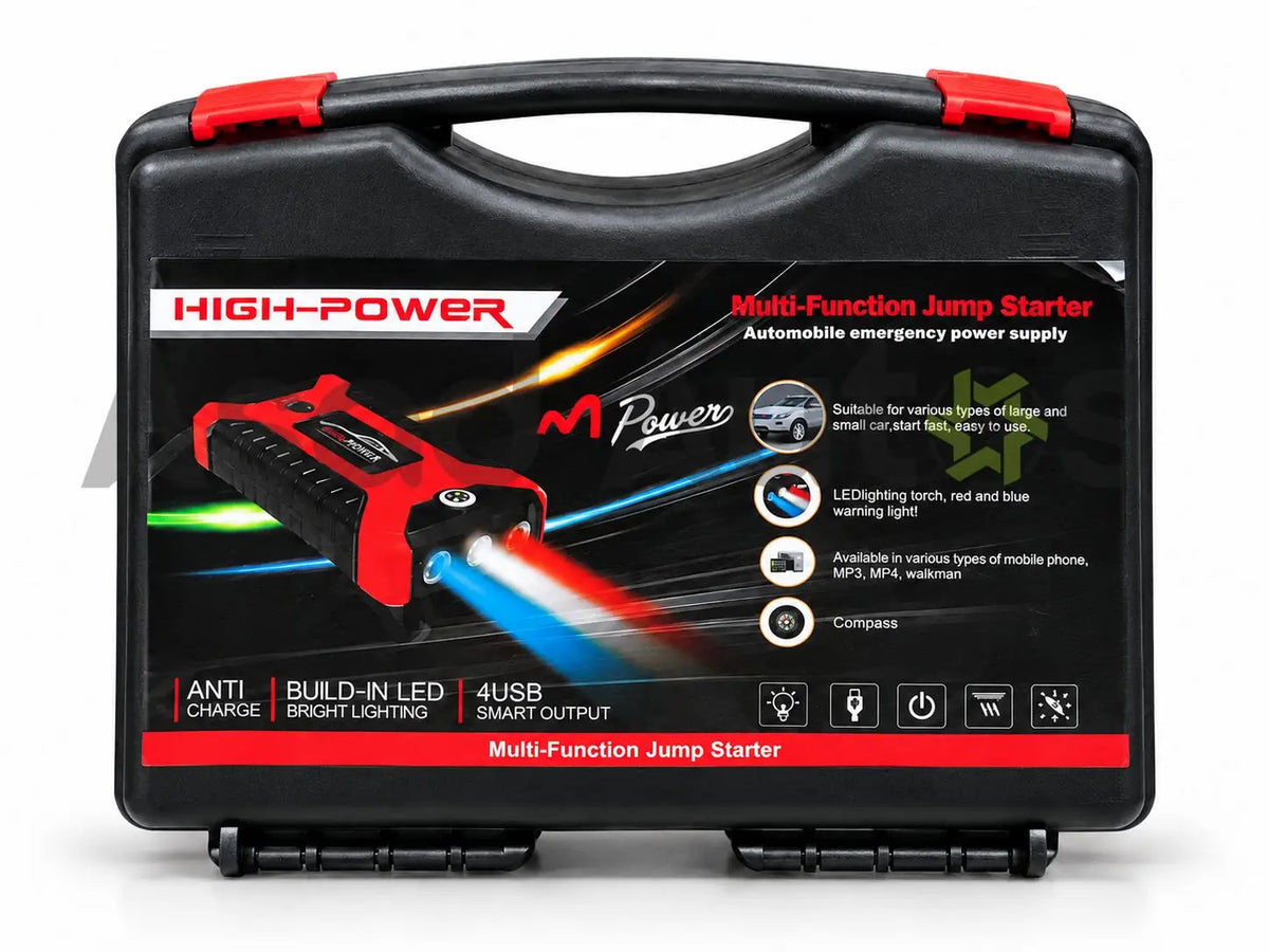M Power High-Power multi-function jump starter small in carry case