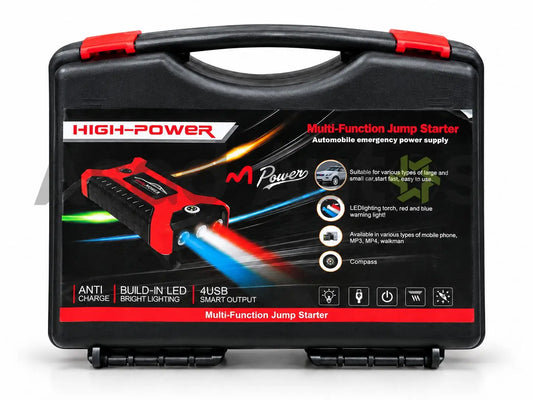 M Power High-Power multi-function jump starter small in carry case