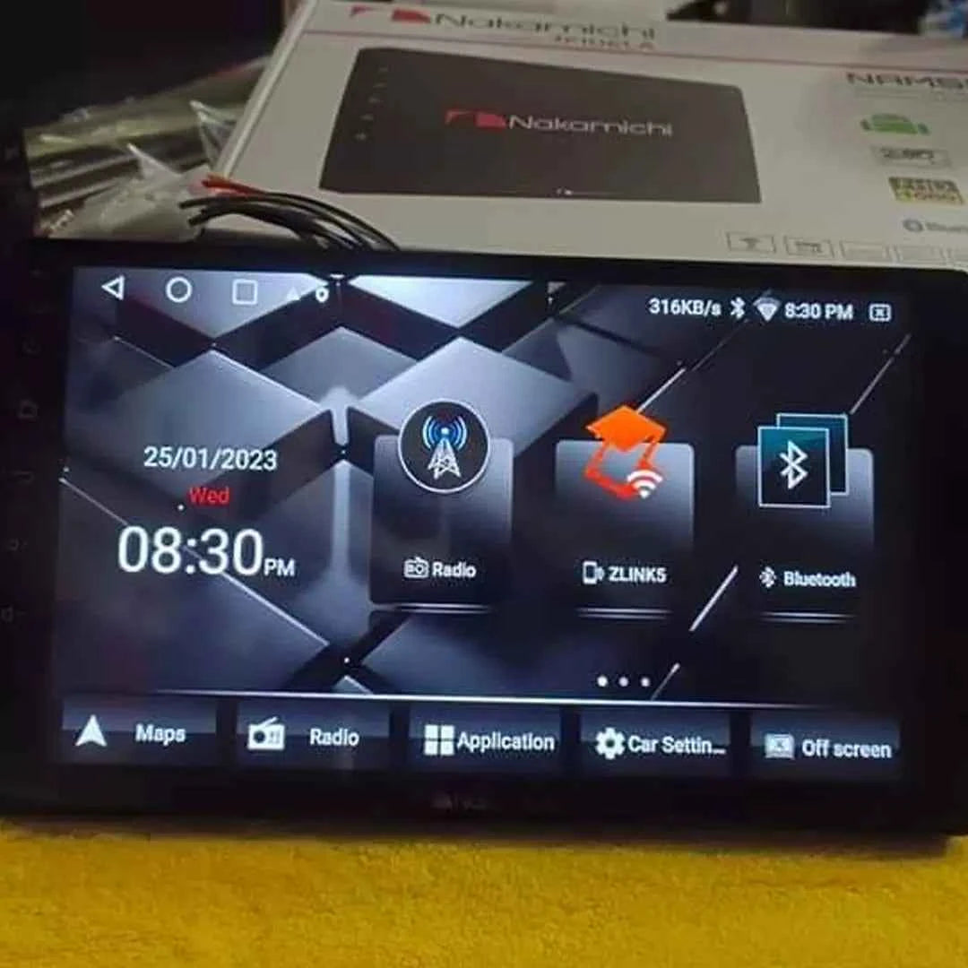 NAKAMICHI NAM 5230 Z LINK APPLE CARPLAY ANDROID AUTO NAVIGATION SYSTEM 2GB 32GB