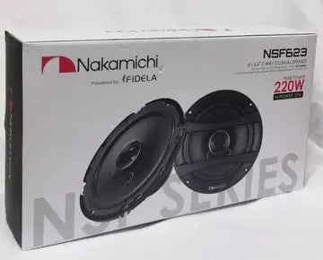 NAKAMICHI 2-Way Coaxial Car Speakers 6"/6.5"
