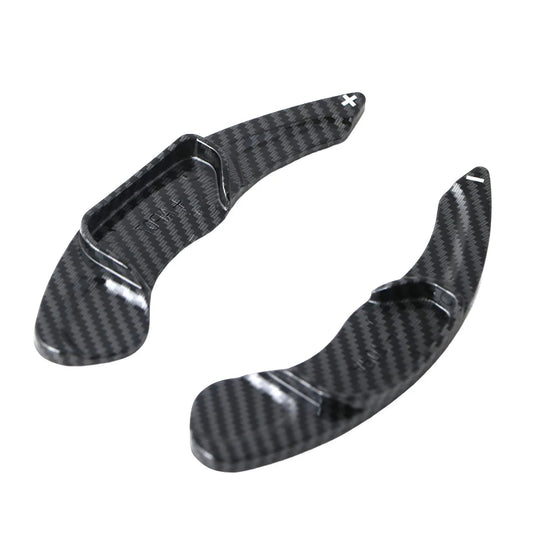 "Carbon Paddle Shift Extensions for Honda Civic X Steering Wheel"