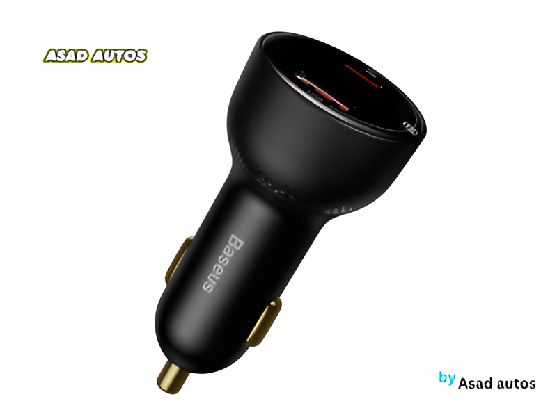Baseus Supreme Digital Display PPS Dual Quick Car Charger β Black