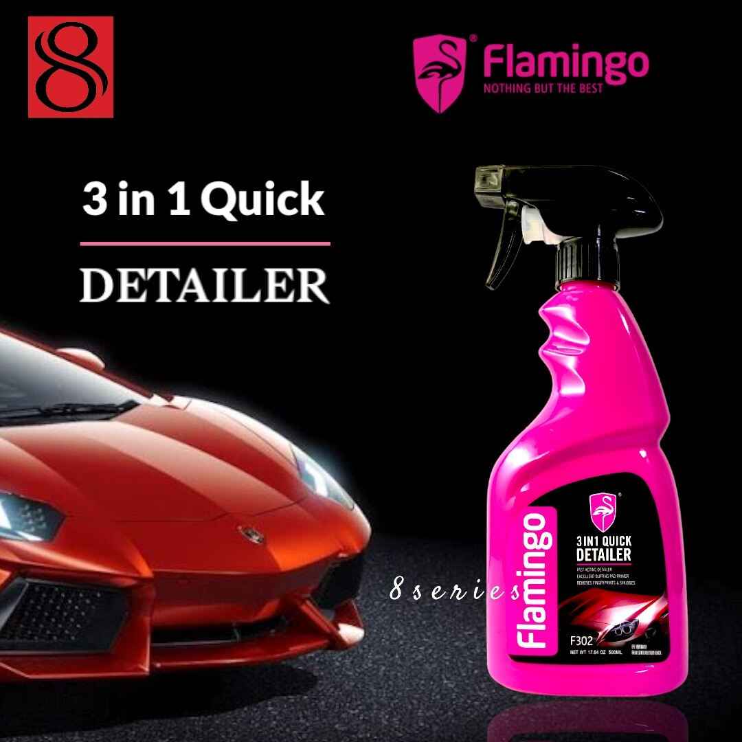 Flamingo's Latest 3 IN 1 Detailer For Cars
