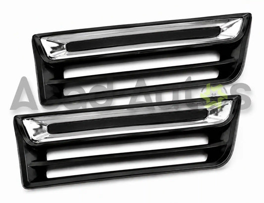 Black rear bumper diffuser for Suzuki Alto 2014 to 2026 models